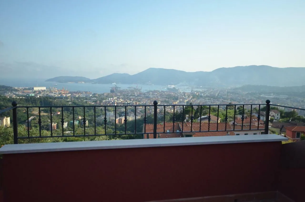 Appartement La Casa Con Vista Di Emma à Vezzano Ligure